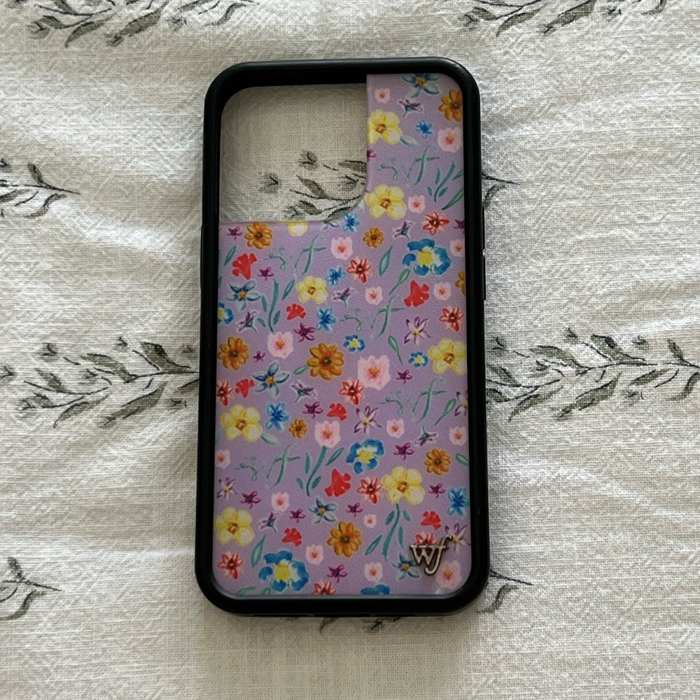 Wildflower iPhone 13 Pro Garden Party iPhone case.